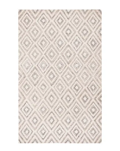 Safavieh Dnu  Micro-loop Hand-tufted Rug In Brown