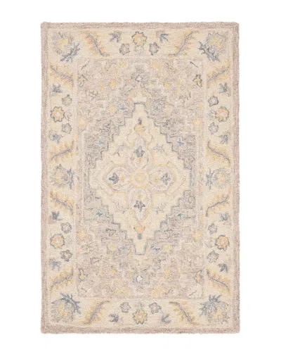 Safavieh Dnu  Micro-loop Hand-tufted Rug In Neutral