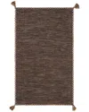 Safavieh Dnu  Montauk Hand Woven Area Rug In Brown