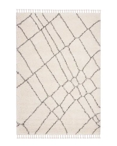 Safavieh Dnu  Moroccan Shag Rug In Neutral