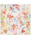 Safavieh Dnu  Paint Brush Machine-washable Rug In Blue