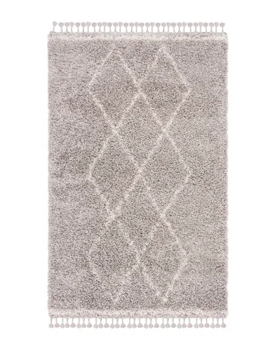 Safavieh Dnu  Pro Lux Shag Rug In Gray