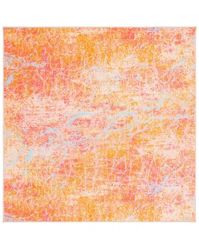 Safavieh Sequoia Machine-washable Rug In Orange