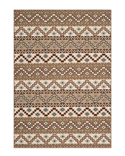 Safavieh Dnu  Veranda Indoor/outdoor Rug In Cream