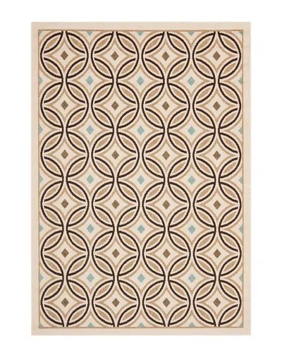 Safavieh Dnu  Veranda Indoor/outdoor Rug In Cream