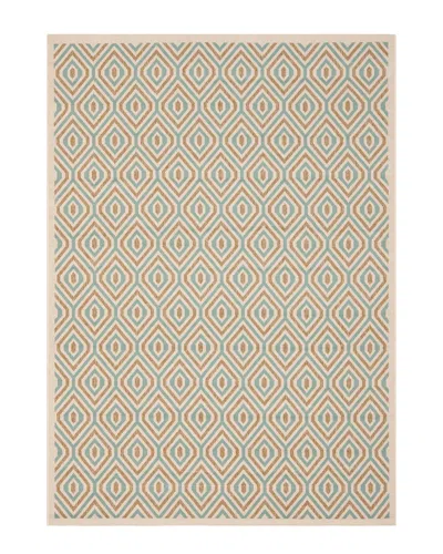 Safavieh Dnu  Veranda Indoor/outdoor Rug In Cream