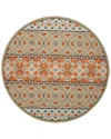 Safavieh Dnu  Veranda Indoor/outdoor Rug In Green