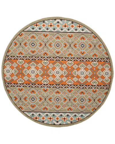 Safavieh Dnu  Veranda Indoor/outdoor Rug In Green