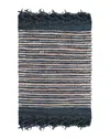 SAFAVIEH DNU SAFAVIEH VINTAGE LEATHER HAND-WOVEN RUG