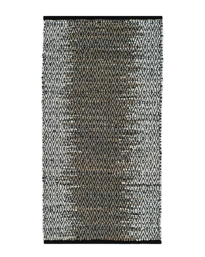 Safavieh Dnu  Vintage Leather Hand-woven Rug In Brown