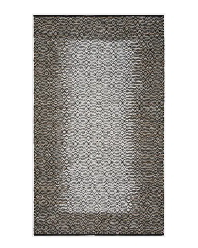 Safavieh Dnu  Vintage Leather Hand-woven Rug In Blue