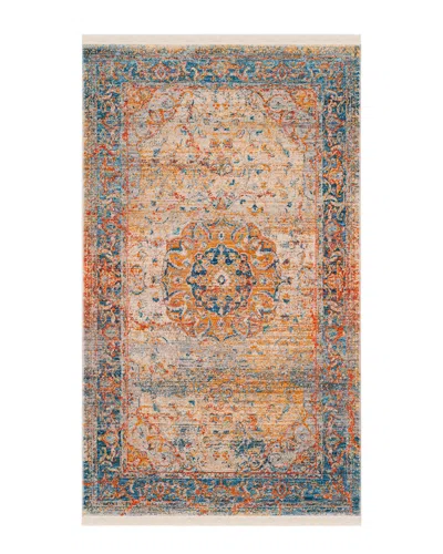 SAFAVIEH DNU SAFAVIEH VINTAGE PERSIAN POWER-LOOMED SYNTHETIC TRANSITIONAL RUG