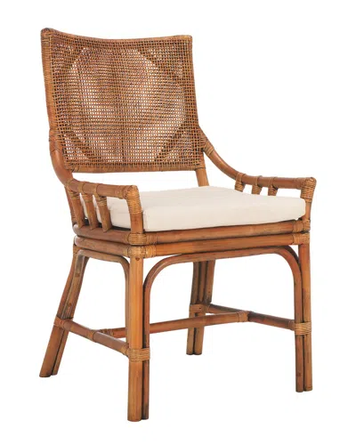Safavieh Donatella Chair In Brown