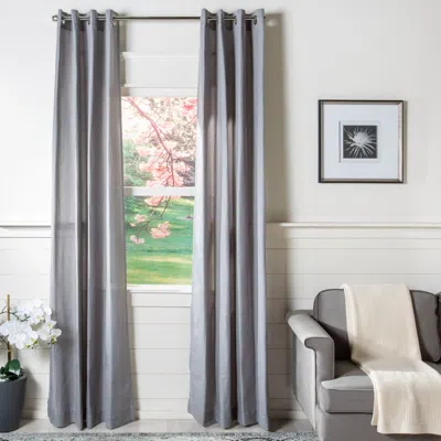 Safavieh Drela Window Panel Wdt1033 In Gray