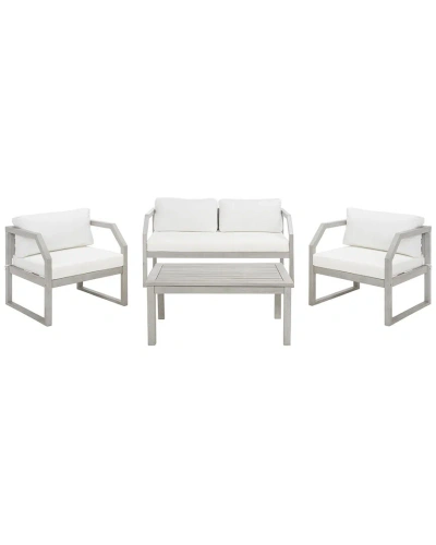 Safavieh Dren 4pc Living Set In Grey
