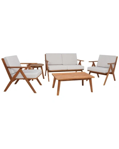 Safavieh Dryad 5pc Outdoor Living Set In White