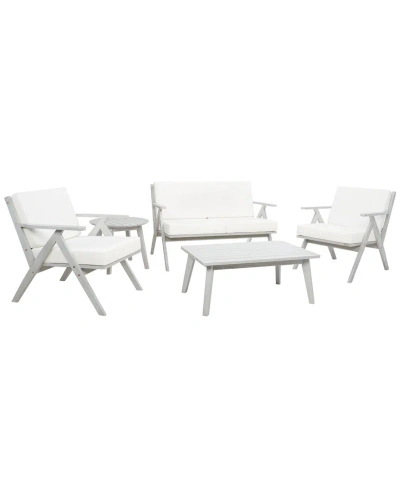 Safavieh Dryad 5pc Outdoor Living Set In Grey