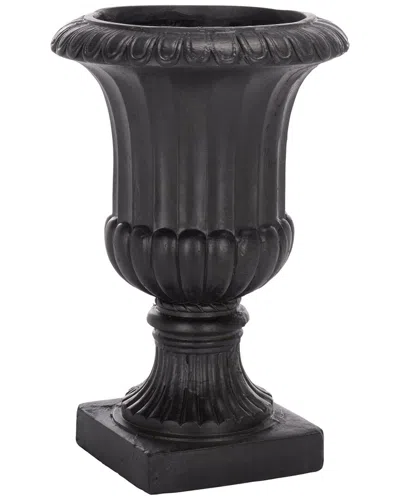 Safavieh Durham Planter Pot In Black