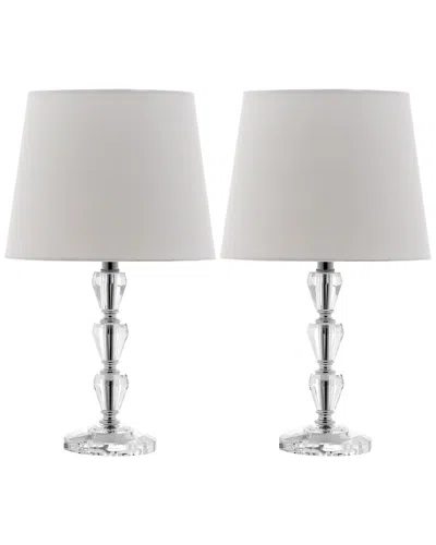 Safavieh Dylan Tiered Crystal Orb Lamp In Multi