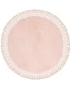 Safavieh Easy Care Cotton Rug In Pink