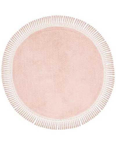 Safavieh Easy Care Cotton Rug In Pink