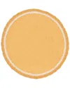 Safavieh Easy Care Cotton Rug In Yellow