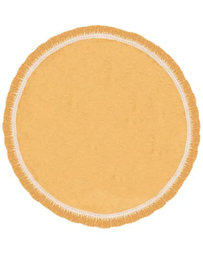 Safavieh Easy Care Cotton Rug In Yellow