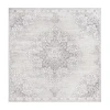 Safavieh Edden Collection Machine Made Indoor Square Accent Rug In Gray