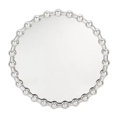 Safavieh Eden Wall Mount Round Wall Mirror In Silver