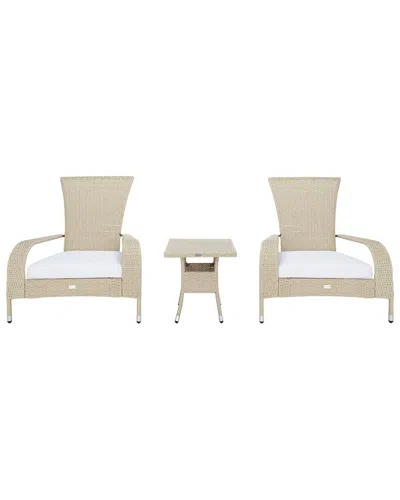 Safavieh Edna 3pc Lounge Set In Beige