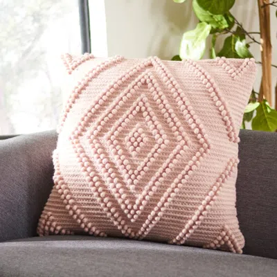 Safavieh Eira Pillow In Pink
