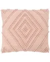 Safavieh Eira Wool-blend Pillow In Pink