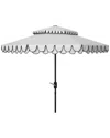 Safavieh Elegant 9ft Tabletop Umbrella In Gray
