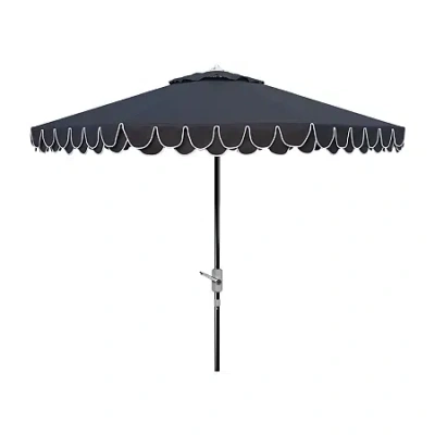 Safavieh Elegant Patio Collection Patio Umbrella In Blue