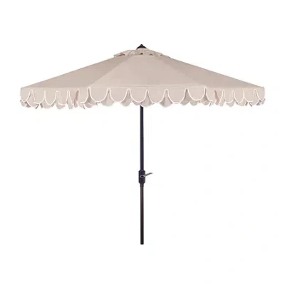 Safavieh Elegant Patio Collection Patio Umbrella In Neutral