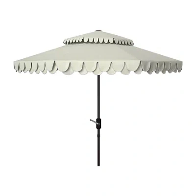 Safavieh Elegant Patio Collection Patio Umbrella In Sand