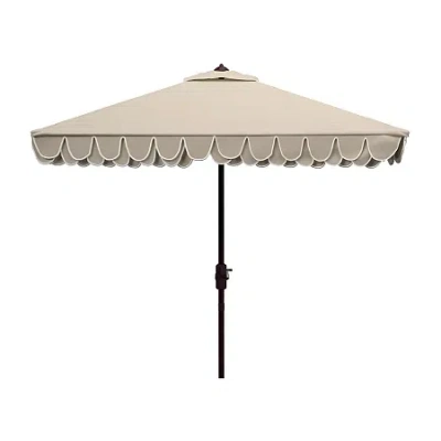 Safavieh Elegant Patio Collection Patio Umbrella In Brown