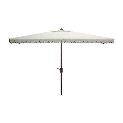 Safavieh Elegant Patio Collection Patio Umbrella In Brown