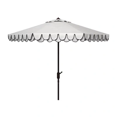Safavieh Elegant Patio Collection Patio Umbrella In Metallic