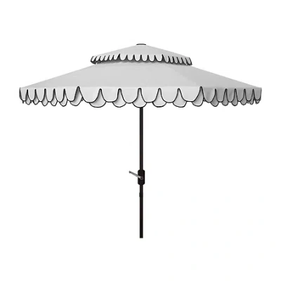 Safavieh Elegant Patio Collection Patio Umbrella In White
