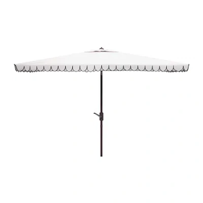 Safavieh Elegant Patio Collection Patio Umbrella In White