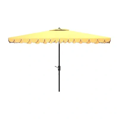 Safavieh Elegant Patio Collection Patio Umbrella In Yellow