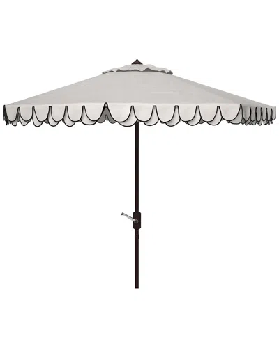 Safavieh Elegant Valance 11ft Round Umbrella
