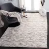Safavieh Elements Hand Made Area Rug, Brown / Light Grey Contemporary Style Non Shedding In Gray