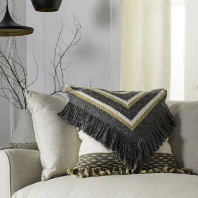 Safavieh Elettra Pillow In Gray