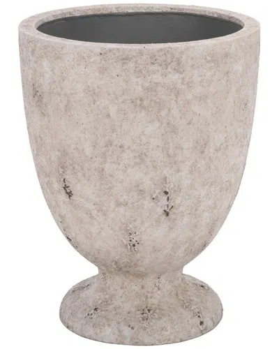 Safavieh Ella Large Planter Pot In Gray