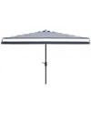 Safavieh Elsa 6.5x10 Rectangular Umbrella In Multi