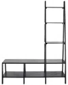 Safavieh Elwin 8-shelf Etagere In Black