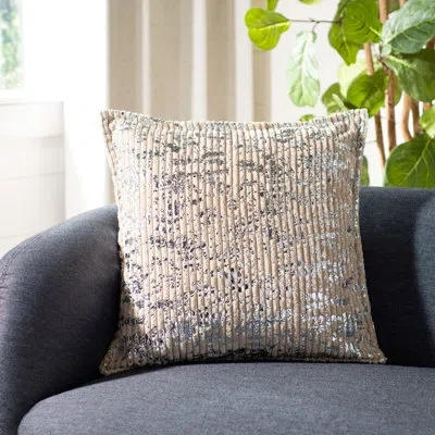 Safavieh Elysia Throw Pillow In Neutral