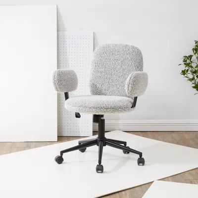 Safavieh Emeril Adjustable Desk Chair In White